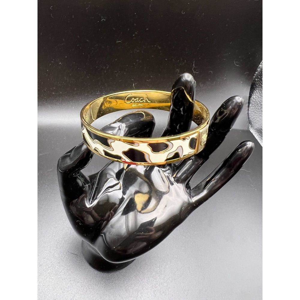 Coach Animal Print Bangle Bracelet - Picture 6 of 7